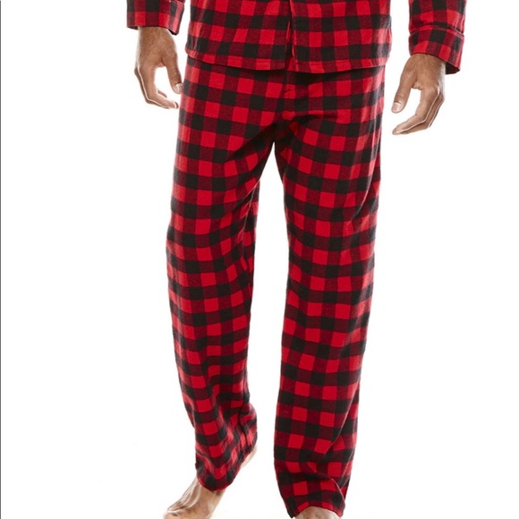 NWT - Men’s Buffalo Plaid Pajama Set - Picture 3 of 3